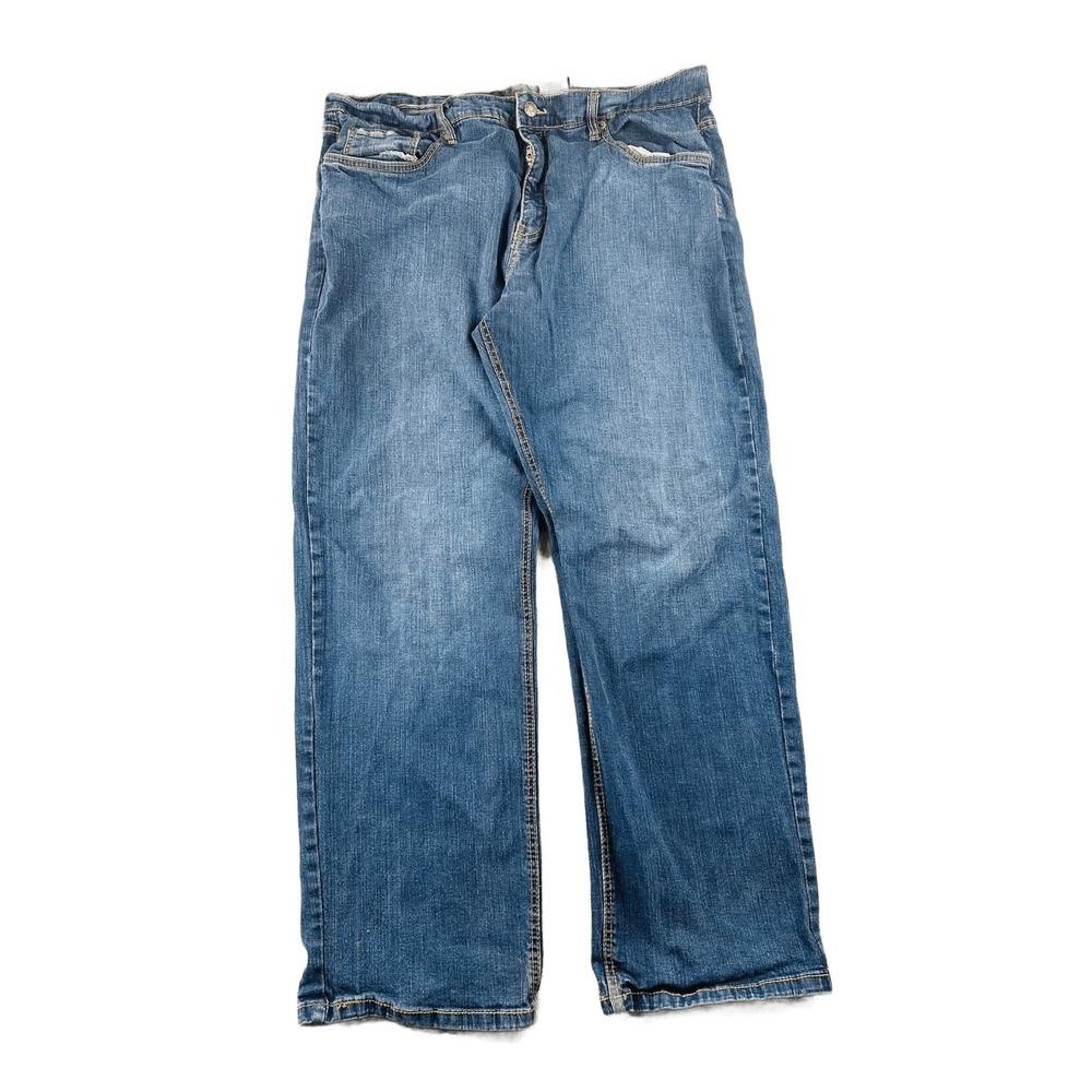 Urban Star Jeans Men 42‎ Blue 5-Pocket Zipper Fly Cotton Blend Normcore Workwear